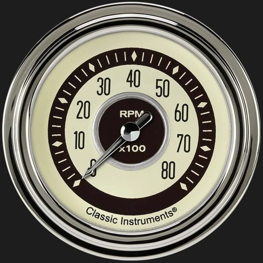 Nostalgia VT 2 5_8_ Tachometer NT383SLC